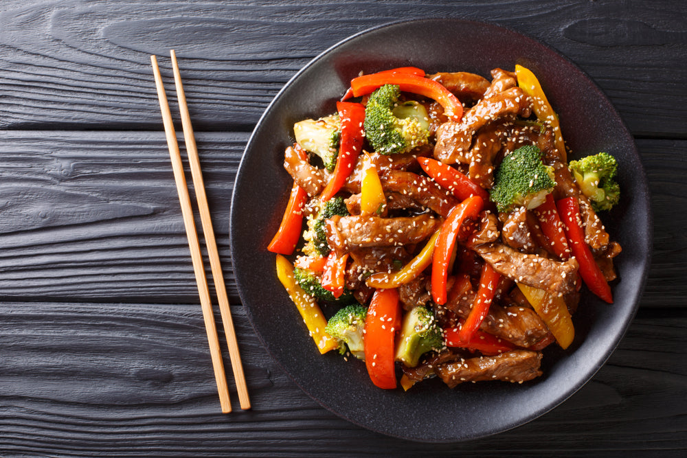 stir fry with beef